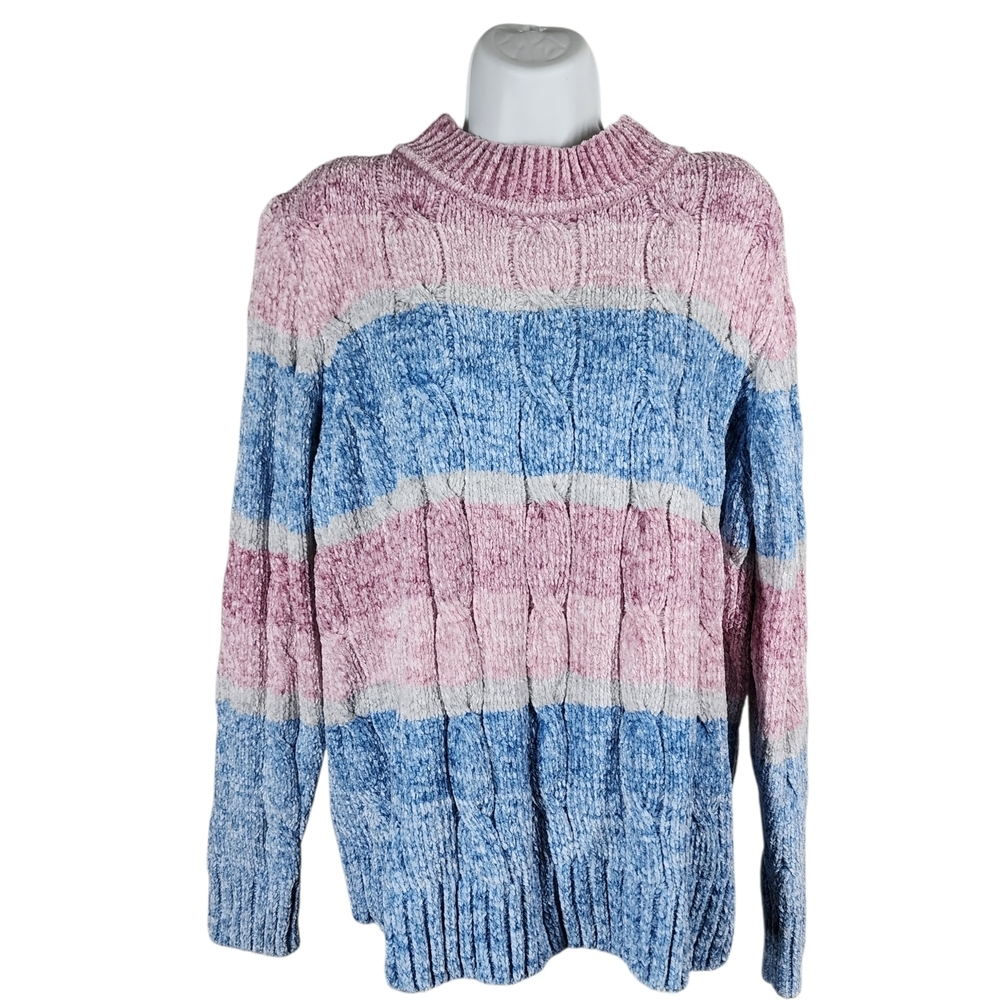 ALFRED DUNNER SWISS CHALET SWEATER
